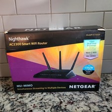 NETGEAR Nighthawk R7000P AC2300 Smart WiFi Router w/ Original Box, Power Cord. 