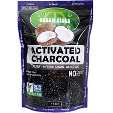 Green Piece  Activated Charcoal Pure - Medium Grain Air Purifying B... Fast