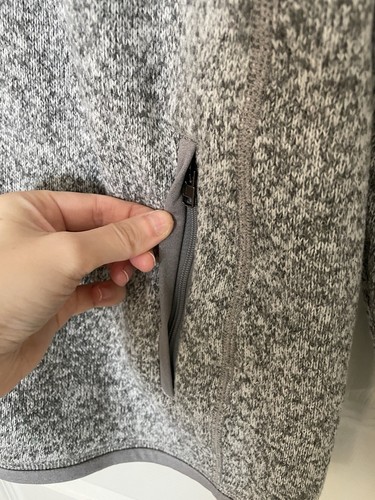 Patagonia Better Sweater Women's Size XL Gray Jacket Full Zip New Nwt - Picture 5 of 11