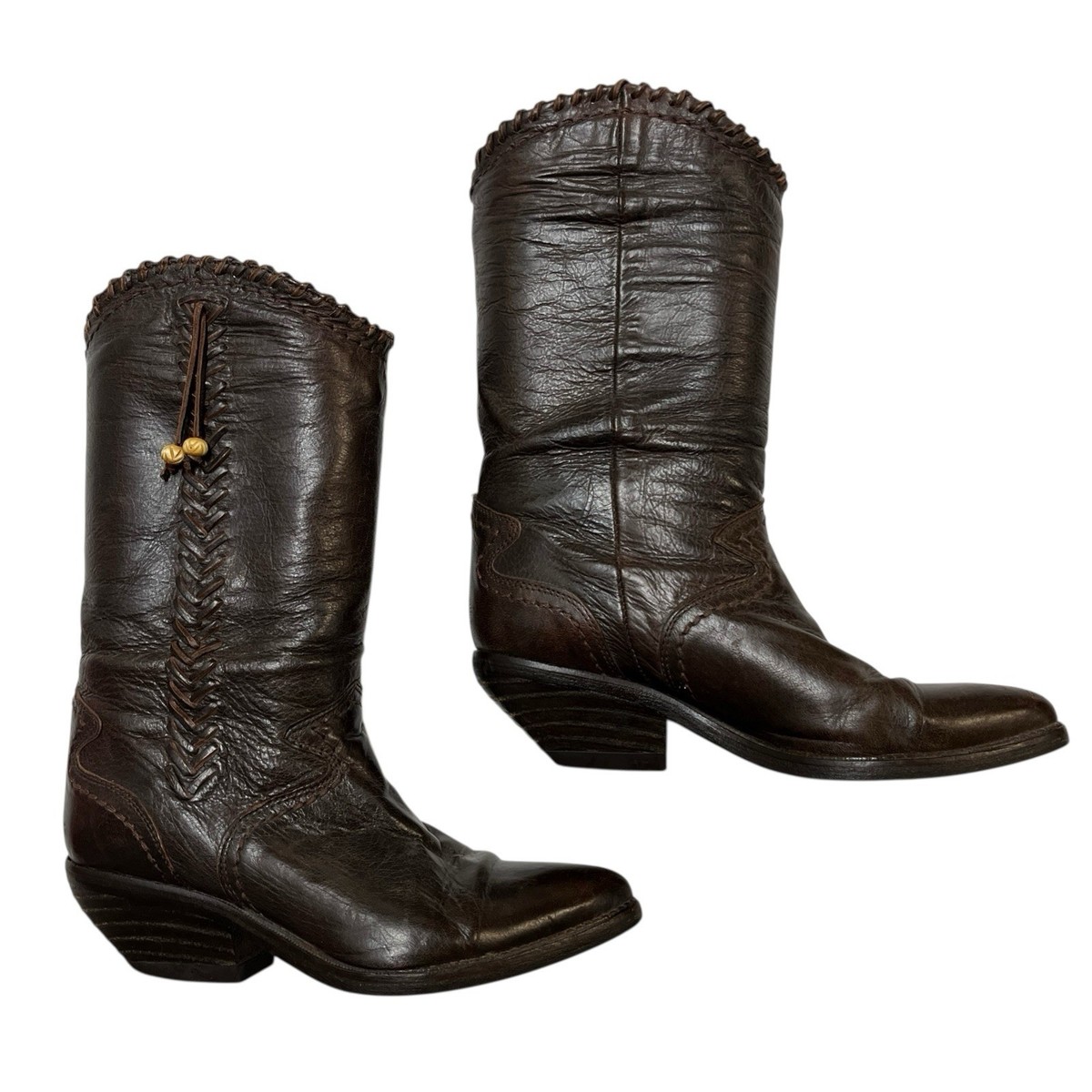 靴 y2k ring heal Buckle Boot crocoleather 靴 y2k ring heal Buckle Boot crocoleather y2k ring heal