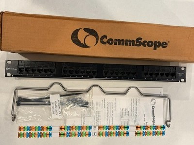 CommScope UNP610-24P Cat6 24 Port Patch Panel