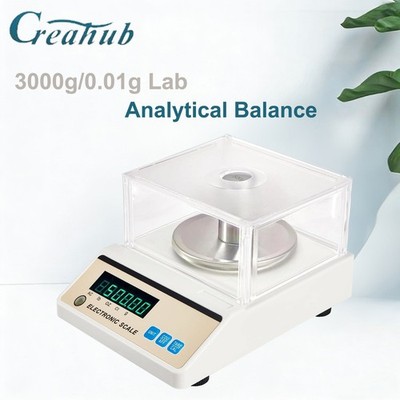 Lab Scale 3000g x 0.01g High Precision Electronic Analytical Balance Sensitive U