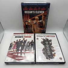 Ocean's Eleven, Twelve and Thirteen DVD  s- Brand New Sealed