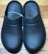 OOFOS OOcloog Black Sandals Womens Sz 6 Mens Sz 4 Recovery Comfort Clogs Shoes