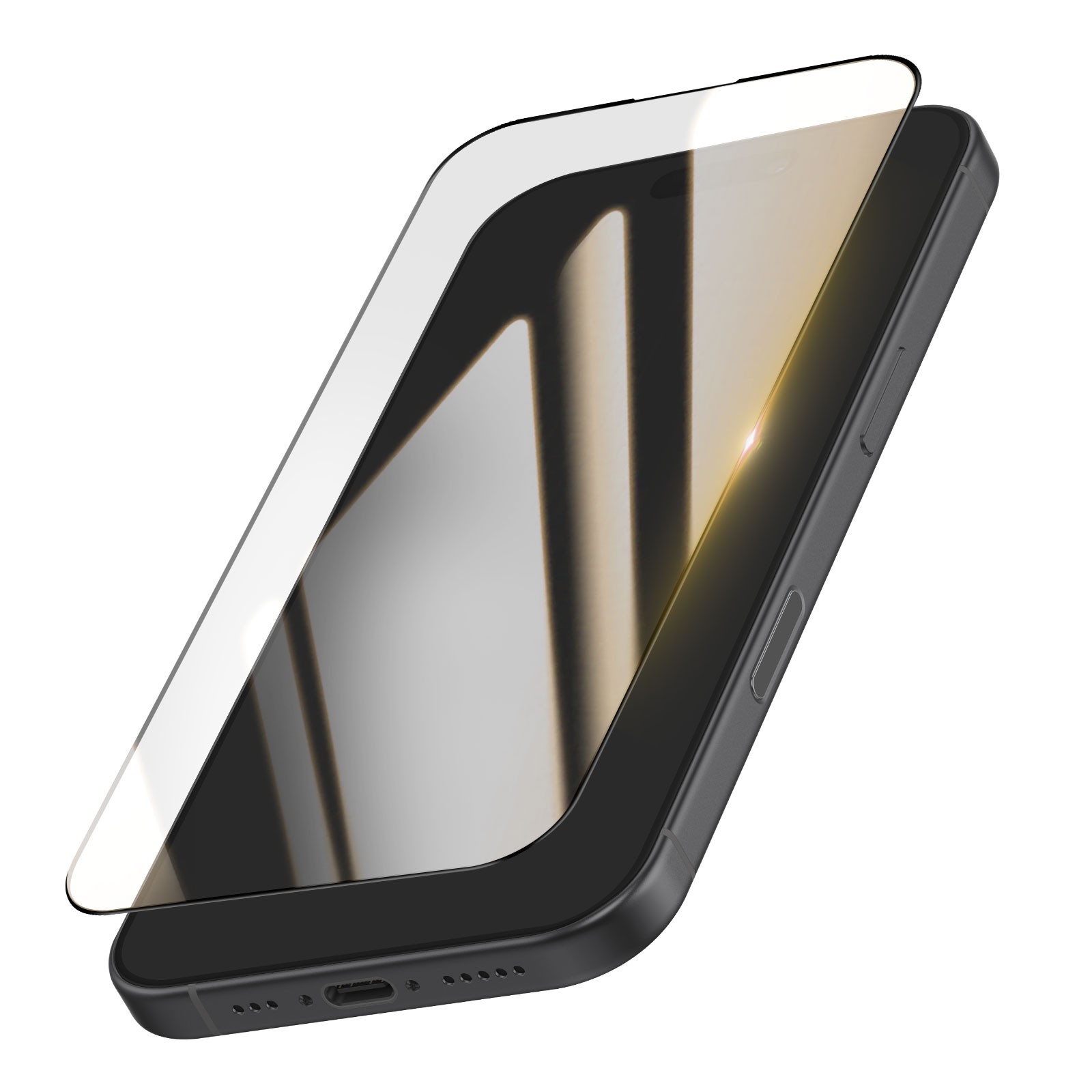 Verre trempé iPhone 17 tactique antichoc transparent avec kit pose