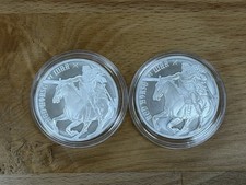 Red Horse Of War 1 oz .999 Silver Round | Four Horsemen of the Apocalypse.
