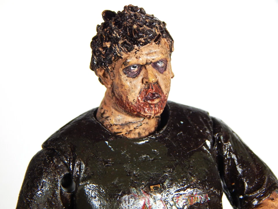 NECA SHAUN OF THE DEAD ZOMBIE ED 2007 7" FIGURA SOLO COMEDIA DE TERROR CLÁSICO Foto 3 de 4