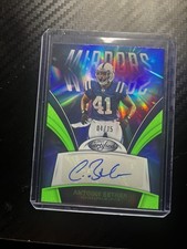 2025 Panini Certified #MS-ABE Antoine Bethea Mirror Signatures Lime Green #/15
