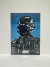 2025 Topps Chrome Star Wars Imperial Deck Technician Sketch 1/1 - Neil A Brady