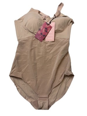 HONEYLOVE Liftwear Cami Bodysuit Sand Nude Beige Women s Size Large NWT