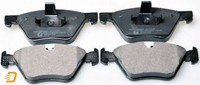 Denckermann B111228 Bremsbelagsatz FüR Scheibenbremse Bremsbelagsatz FüR BMW