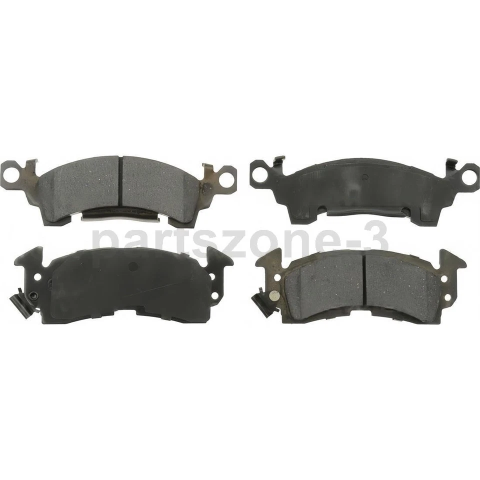 Pastilla de freno de rotor de freno delantero 3 piezas para Oldsmobile Toronado 7,5 L 1969 - 1976 Foto 2 de 4