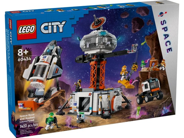 Lego® City 60434 Raumbasis Mit Startrampe Neu Ovp-image