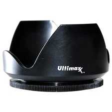 New 1 Pack Of Ultimaxx 58mm Tulip Flower Lens Hood DSLR Camera Lens Fast Ship