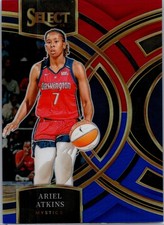 2024 Panini Select WNBA Ariel Atkins Premier Level Red & Blue Prizm #/399