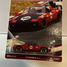 Hot Wheels Porsche 914-6 Car Culture Race Day Real Riders Diecast