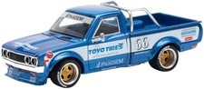 POP RACE 1/64 Pandem Datsun 620 Blue New Touring Finished PR640217