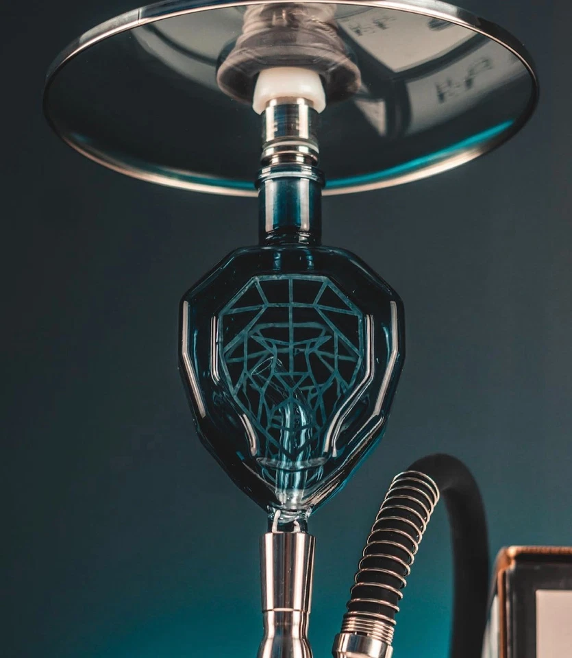 SALE EL LION HOOKAH Shisha Wasserpfeife Edelstahl Komplettset  - Bild 2 von 4