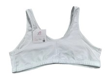 NWT ABC Mastectomy Bra Style 110 Women  s M A/B White Post Surgery Wireless
