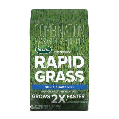 Scotts Turf Builder Rapid Grass Sonne und Schatten Mix, Kombination Samen und