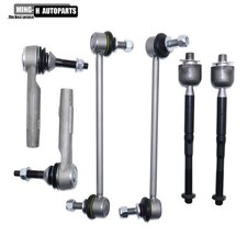 6x Front Stabilizer Sway Bar Link Inner Outer Tie Rods Left Right For Tesla 3 Y