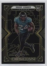 2022 Panini Obsidian Rookies Electric Etch Yellow 4/25 Snoop Conner #145 1c3k