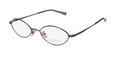 NEW VERA WANG V15 EYEWEAR PURPLE FULL-RIM WOMENS 50-19-140 METAL CAT EYE LC