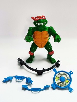 1988 PLAYMATES TEENAGE MUTANT TURTLES TMNT WACKY ACTION BREAKFIGHTING RAPHAEL 2