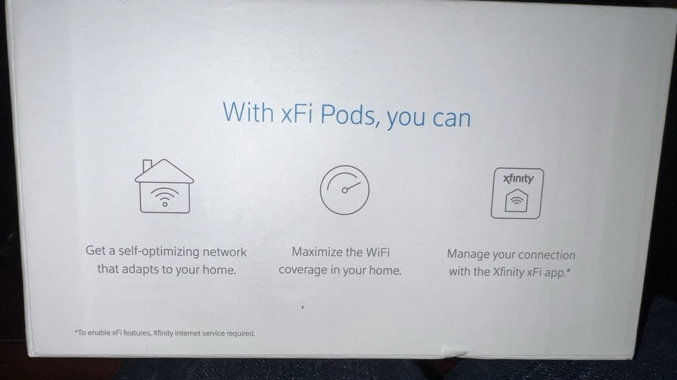 Xfinity XFI Pods Wifi Network Range Extender - White, Pack of 6 - Image 3 of 4