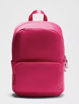 LULULEMON: Everywhere Backpack 22L- Calypso Pink/Sheer Oak