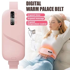 USB Electric Heating Pad Massager for Stomach Period Cramps Period Pain Relief