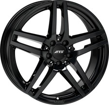 4x Alufelgen ATS Mizar diamant-schwarz 8x17 ET49.5 LK5 112 17 Zoll Felgen Alu