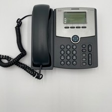 Cisco SPA502G 1-Line IP Phone PoE PC Port Gray Black Business Office VoIP Desk