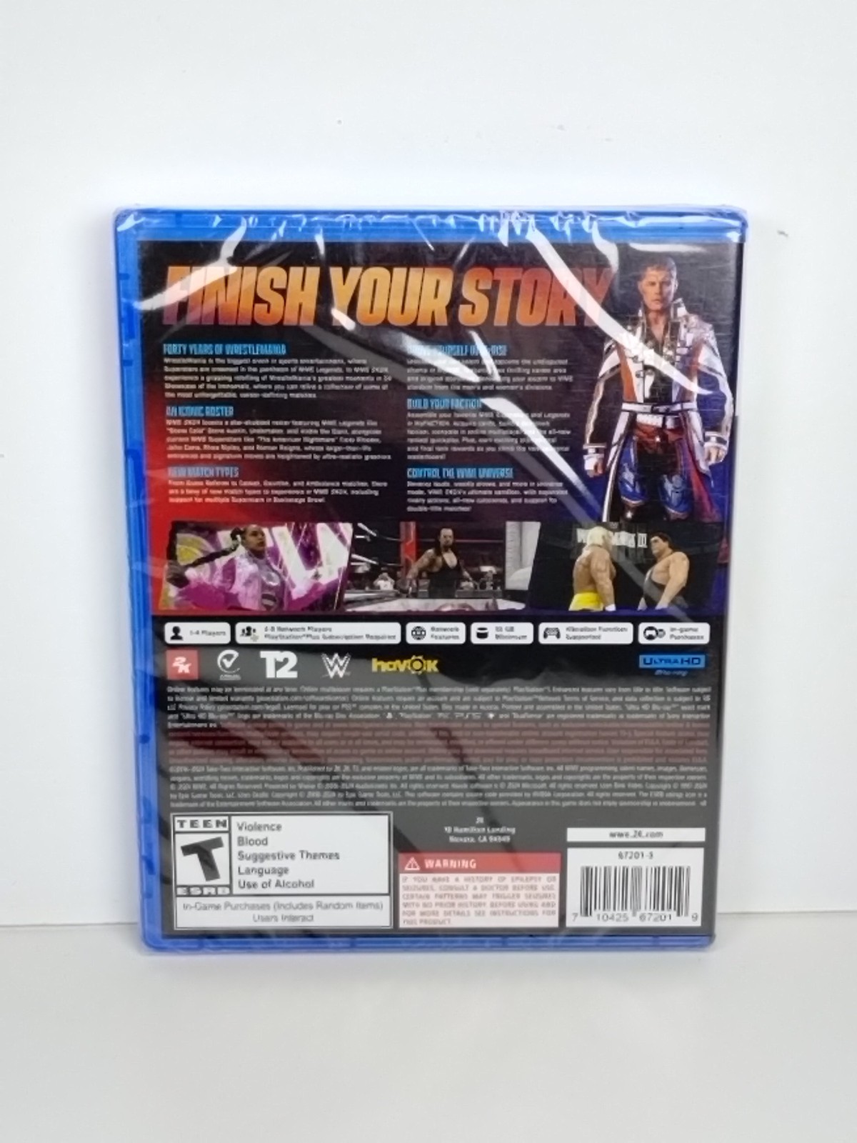 WWE 2K24 (Sony PlayStation 5) Factory Sealed - Free Shipping 