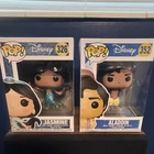 Funko Pop! Vinyl Disney Jasmine #326 & Aladdin #352 Vinyl Figure Set