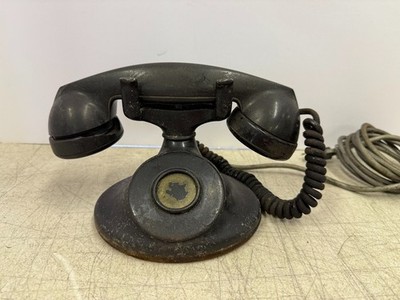 Western Electric Bell System Model 102 202 Non Dial Desk Phone F1 Handset Deco