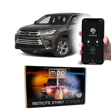 PLUG N PLAY SMARTPHONE Remote Starter For 2014-2019 Toyota Highlander T-Harness