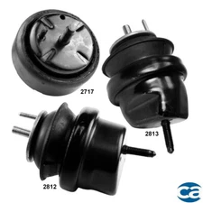 Engine Motor Mounts & Auto Trans. Mount for Lincoln Continental 88-94 3.8L