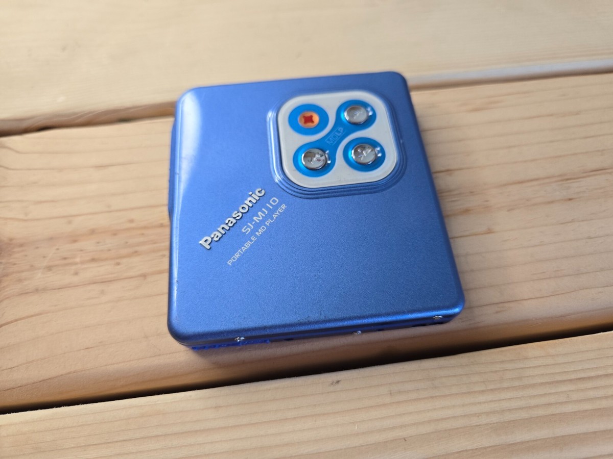 Panasonic SJ-MJ10 Minidisc Player - Tested and Fully Working  