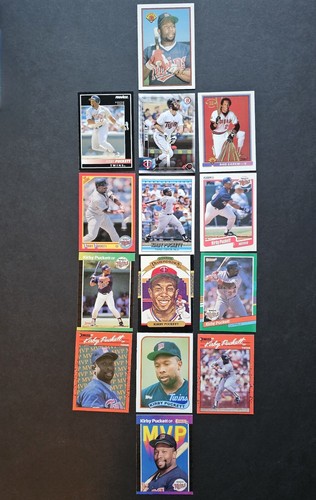Topps Kirby Puckett Bowman Joe Mauer Rod Carew Twins Baseball Hall of Fame - Picture 2 of 5