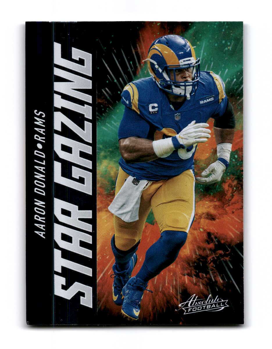 2021 Panini Absolute Star Gazing Aaron Donald SG17 | eBay