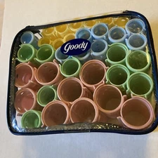GOODY Magnetic Rollers Curlers w Snap Over Covers Multipack (36) New 2003