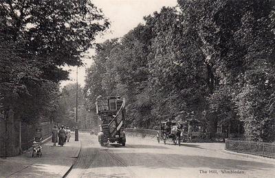 The Hill Wimbledon Bus unbenutzt alter PC guter Zustand