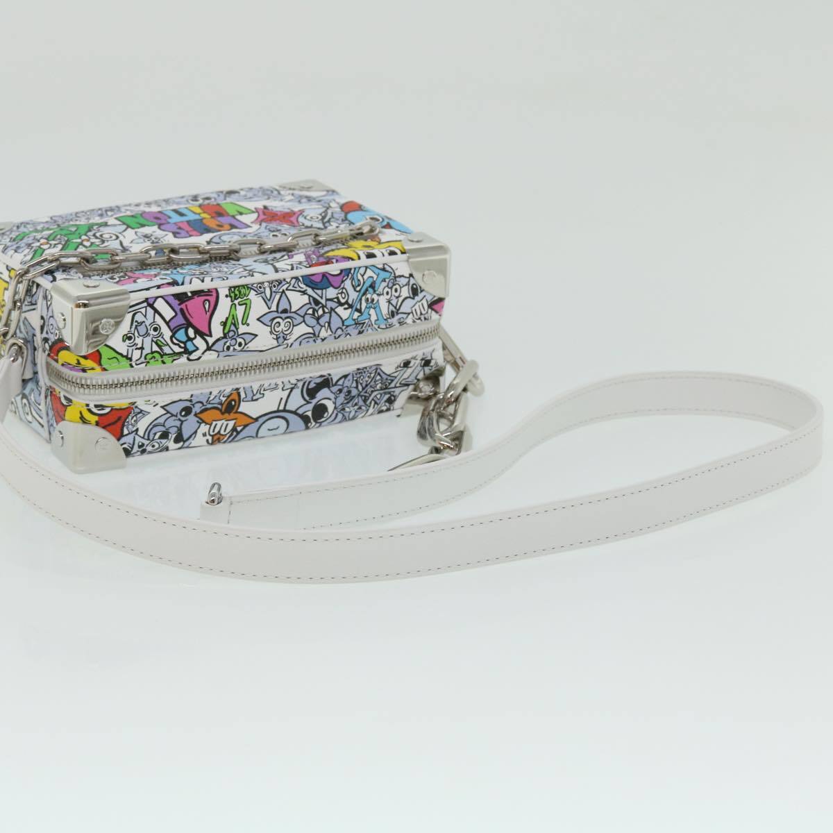 LOUIS VUITTON Monogram Comics Mini Soft Trunk Bag Multicolor