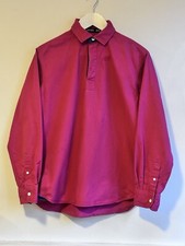 Joules Long Sleeve Rugby Style Pink Shirt Size Medium