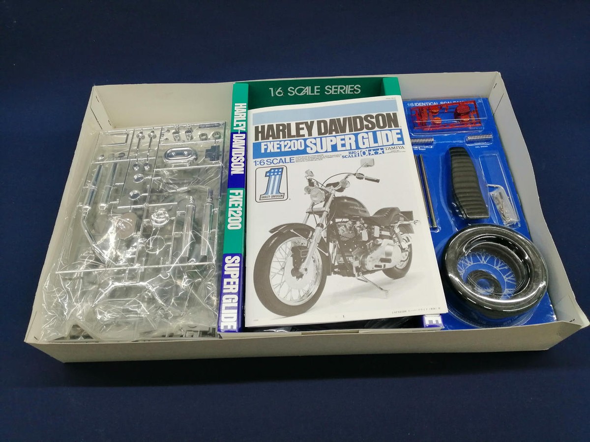 TAMIYA FXE1200 SUPER GLIDE 1/6スケール Tamiya 1/6 Harley-Davidson Fxe1200 Super Glide | eBay