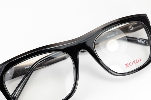 CINZIA EUROPA CIN 5038 C3 Black Bronze 52-18-135 Eyeglass Frame Flex Hinge A022