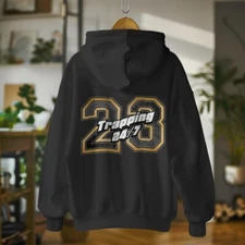 Mens Hoodie to Match J1 High Golf Sneaker 23 Trapping 24/7 Streetwear Hip Hop