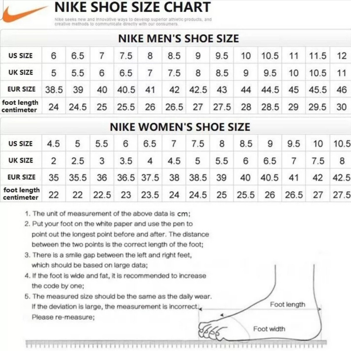 air max 2090 size guide