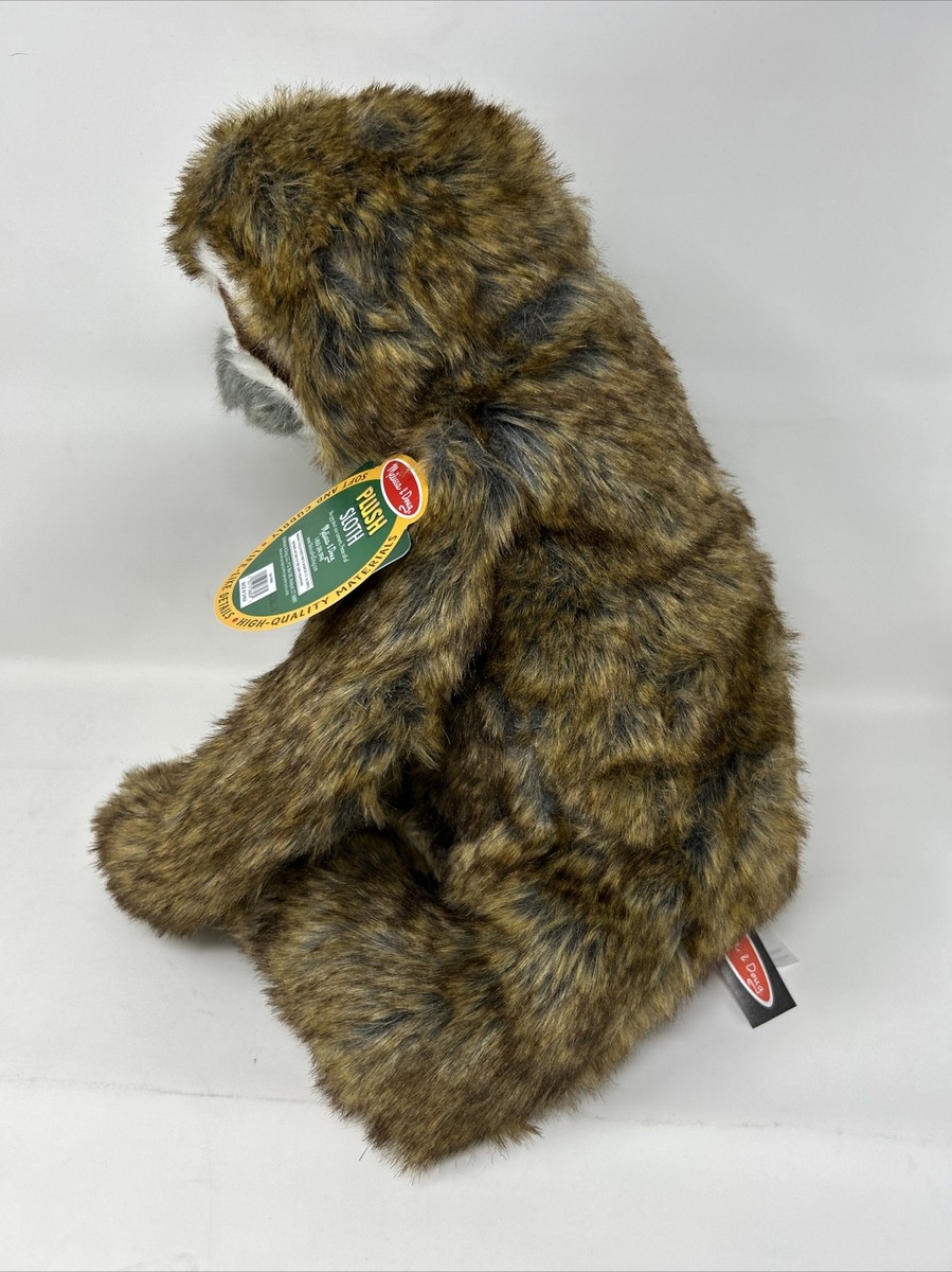 Melissa & Doug Lifelike Plush Sloth Stuffed Animal (12W X 14.5H X 9D In